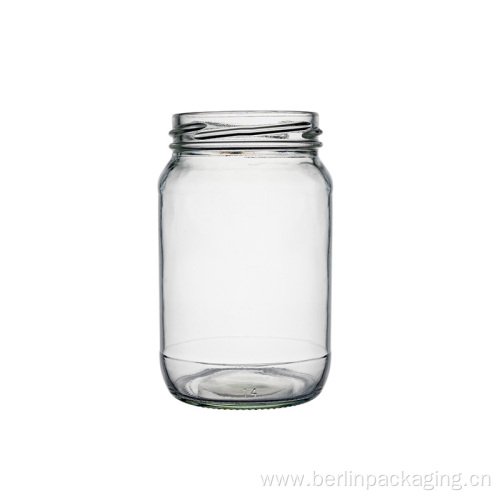 380ml Round Jam glass jar